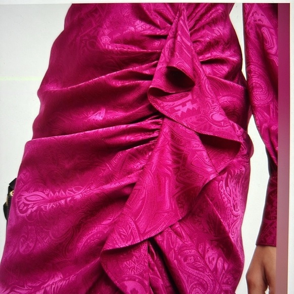 Veronica Beard Weiss Paisley Jacquard Dress 2 - Picture 15 of 16